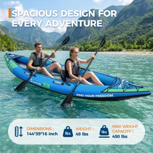 GARVEE Inflatable 2 Person Kayak