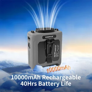 10000mAh Portable Cooling Neck Fan