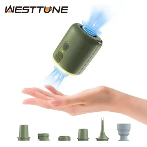 WESTTUNE Mini Air Pump with Camping Light